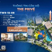 The Prive căn hộ hạng sang ba mặt giáp sông  trung tâm quận 2 chỉ 10% ký hợp đồng mua bán căn 1 phòng ngủ duy nhất